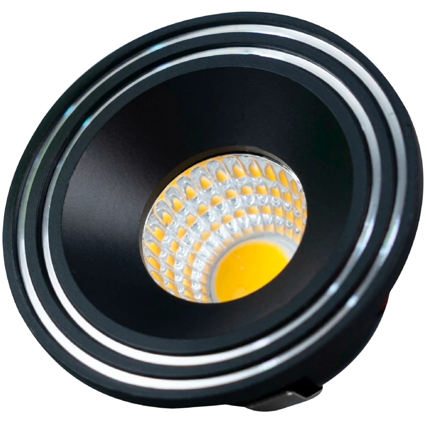 EMPOTRADO LED NEGRO/PLATA